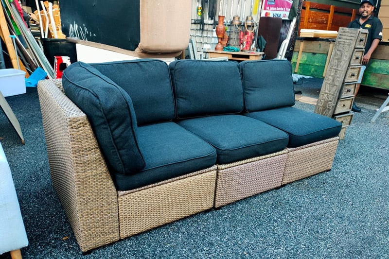Can you sit on Rattan furniture without a cushion